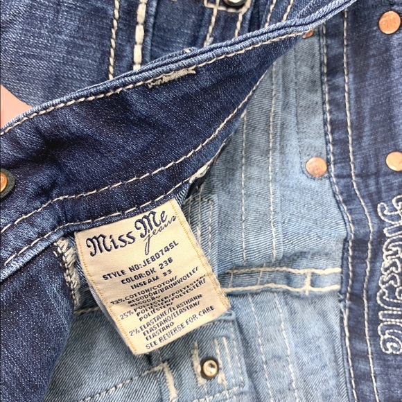 Miss Me Jeans size 26 - Picture 8 of 8
